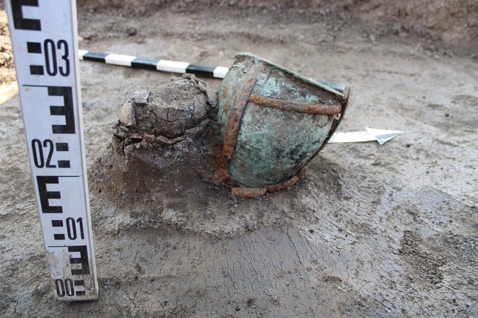    Археологи нашли сосуды, украшения, копья Фото: пресс-служба администрации Краснодарского края