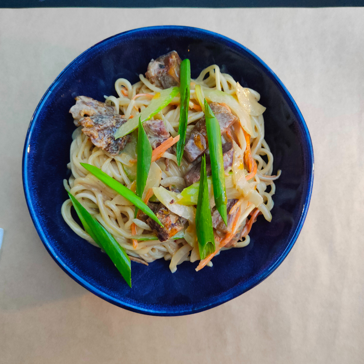 Лапша со щеками в Ossu 