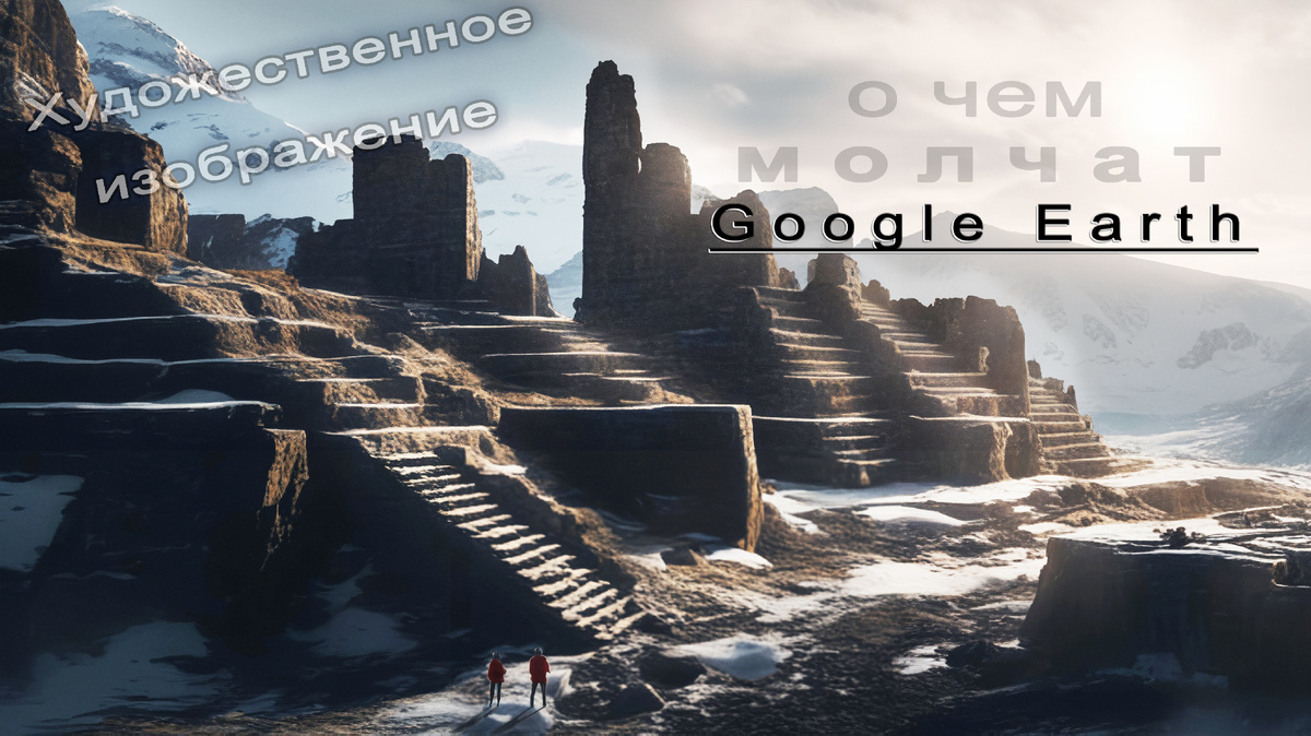 Иллюстрация автора. Художественное изображение руин с помощью ИИ. Старался максимально визуализировать именно то, что вижу на карте. Только в реальности разрушения еще больше.
