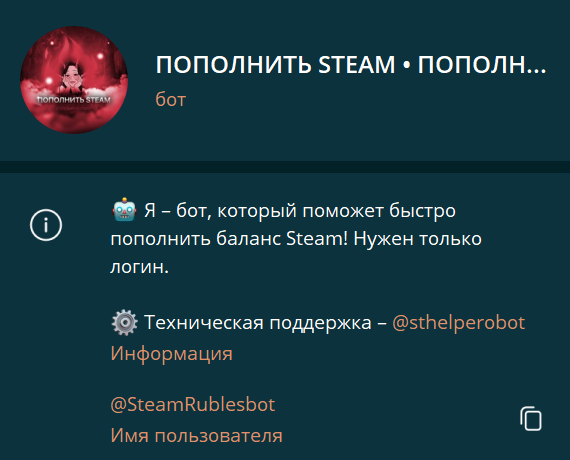 Пополнение баланса Steam в 2024 году без 