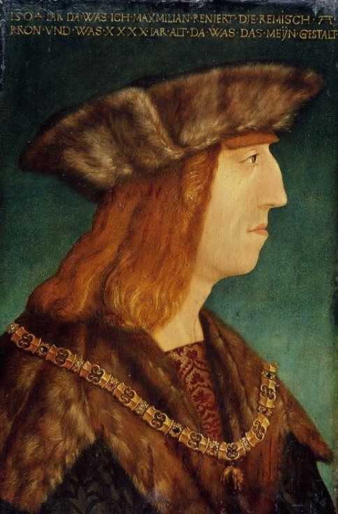 Неизвестный художник. Портрет Максимилиана I Габсбурга. После 1504 года.