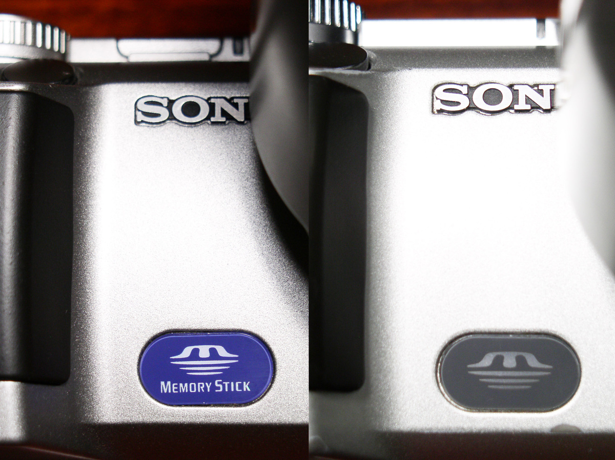 Sony F707 (слева) и Sony F717 (справа)