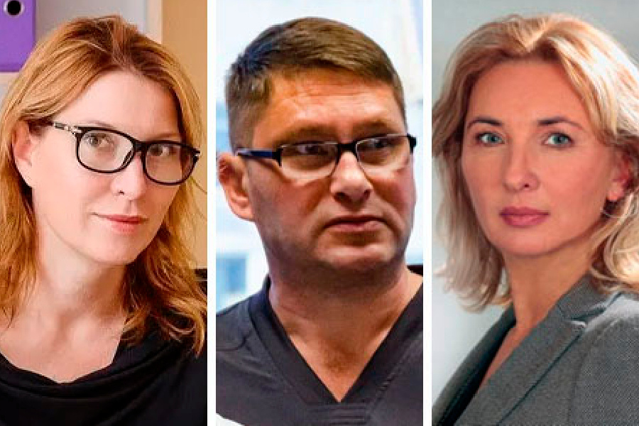 Татьяна Задоркина, Константин Локтионов, Ольга Краснова. Фото: infomed39.ru, zaksob39.ru, rugrad 