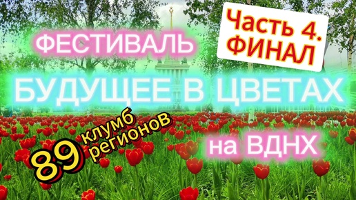 89 клумб, 89 регионов. Будущее в цветах. Часть 4.