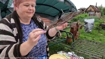 Теперь помощник у нас на даче. Куры обзаводятся мебелью. Копим рыбу как мы любим.