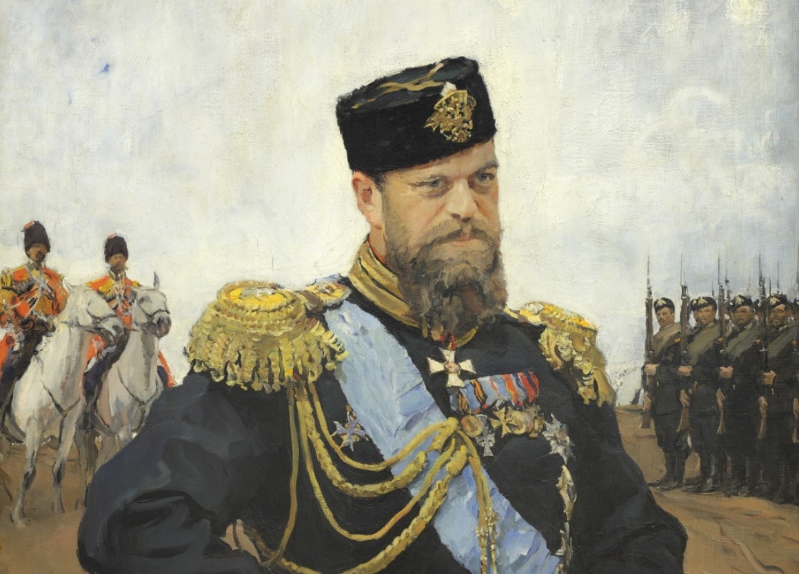 Валентин Серов. «Портрет [...] с рапортом в руках» (фрагмент), 1900 год, Государственный Русский музей, Санкт-Петербург © Public domain 