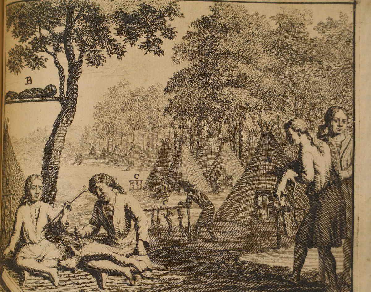 Иллюстрация поселения Тартарии.
Источник фото: https://resources.huygens.knaw.nl/retrofiles/witsen/images/78B.jpg