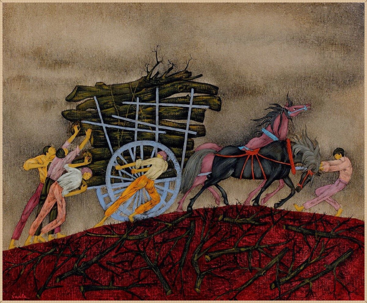 © Феликс Варламишвили (Varla). Переноска дров