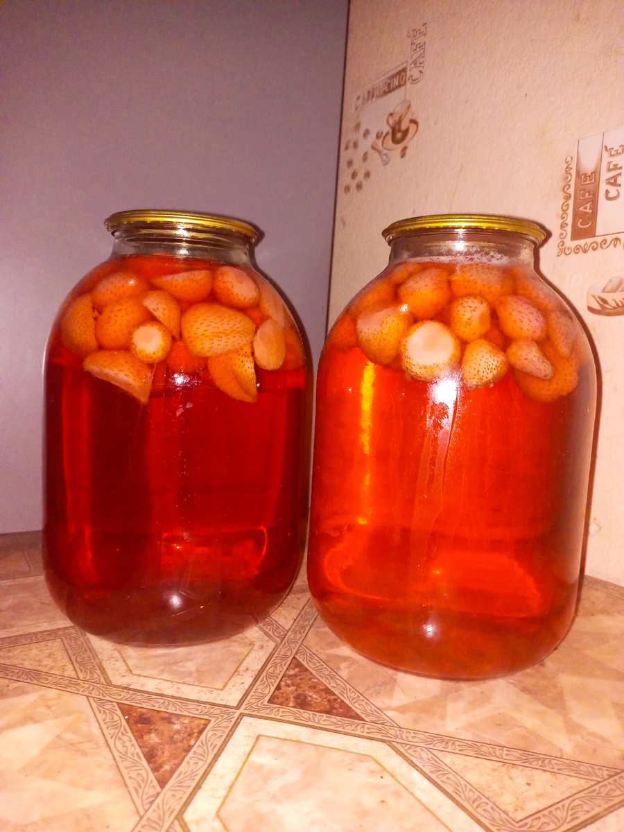 Компот из клубники рецепт