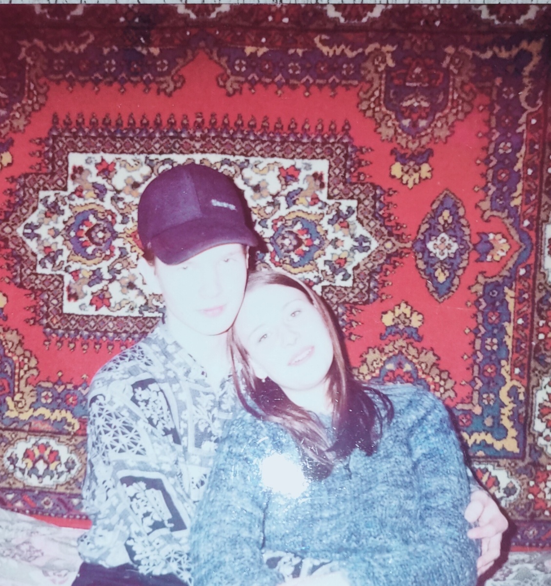 На фото нам по 16 лет 