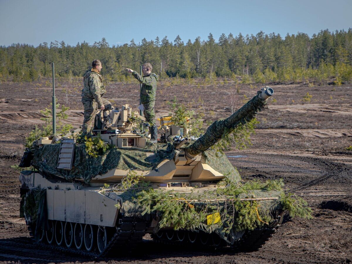    Американские военные во время учений войск НАТО в Финляндии© Фото : US Army