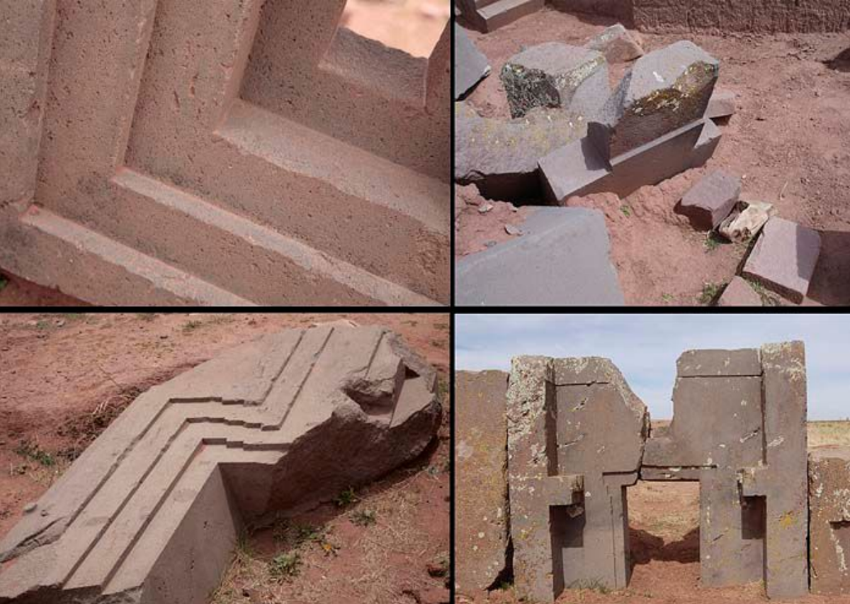 Гранитные блоки в Пума-Пунку