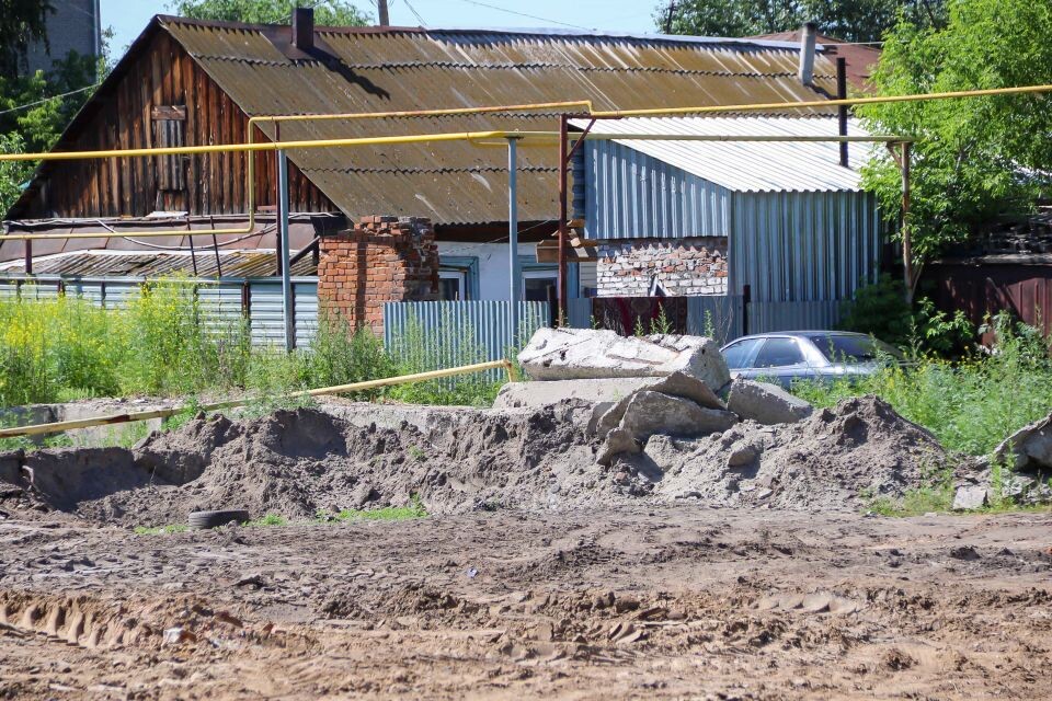    Участок под застройку на улице Никитина, 1. Июнь 2024 года. Источник: Виталий Барабаш