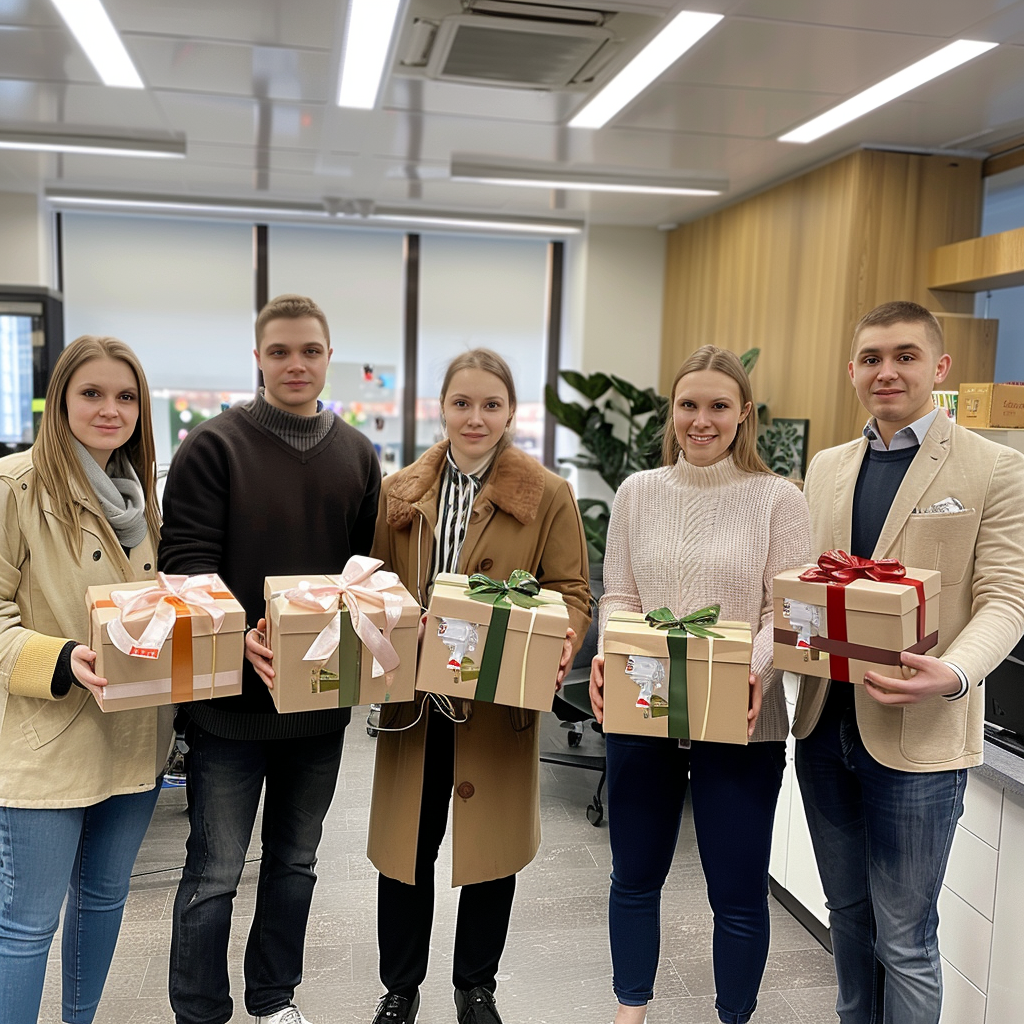 Подарки сотрудникам, корпоративные сувениры