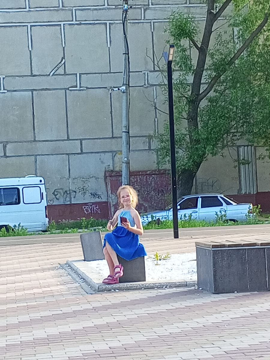 На прогулке в городе