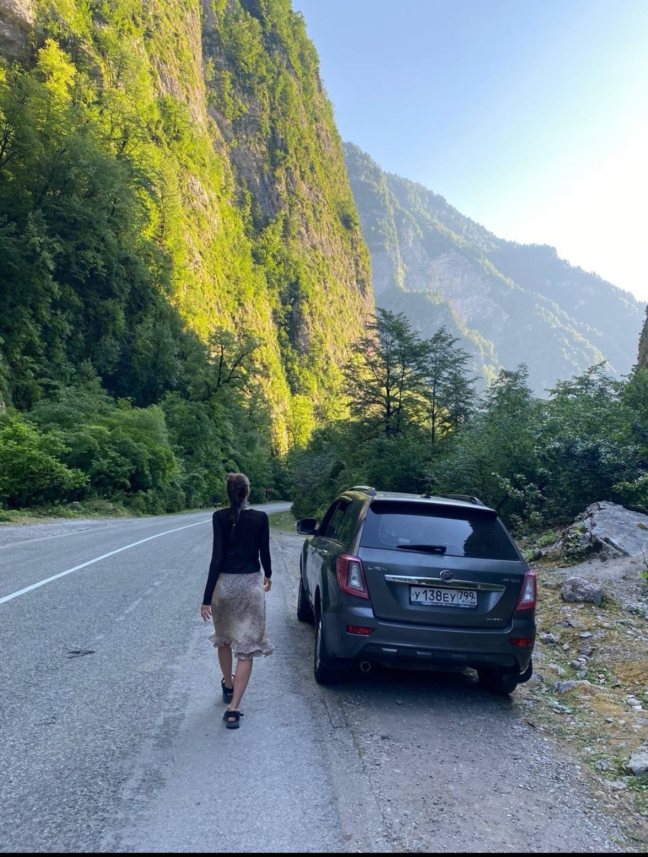 Дороги в Абхазии живописные, ровные, безопасные