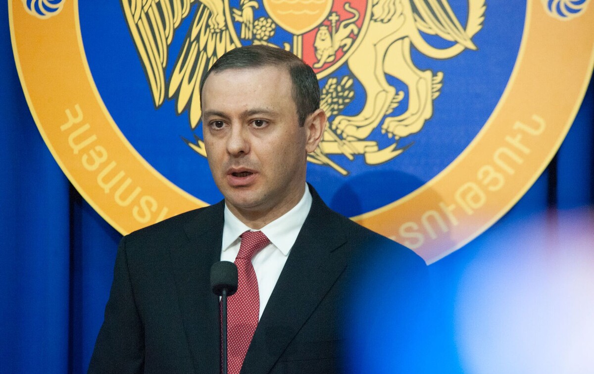 Секретарь Совета безопасности Армении Армен Григорян