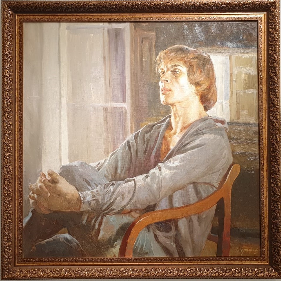 Виталий Графов Портрет Рудольфа Нуреева. 2024, холст, масло