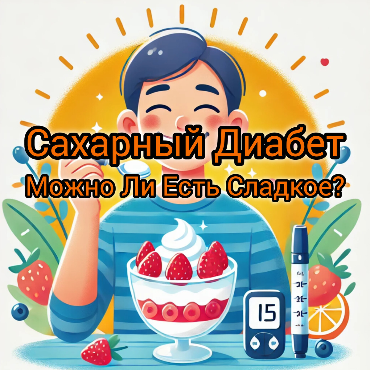 Сахарный Диабет. Можно ли есть сладкое?