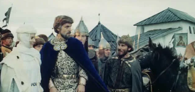 Актер Б. Хмельницкий в роли князя Игоря