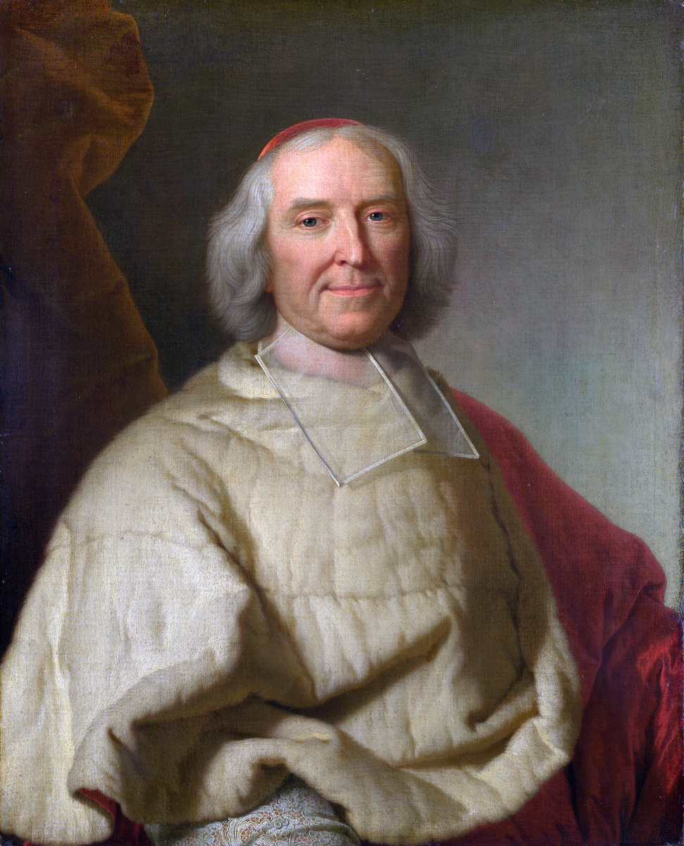 Portrait of André-Hercule de Fleury (1653-1743) This painting is probably a copy of an original by Rigaud.