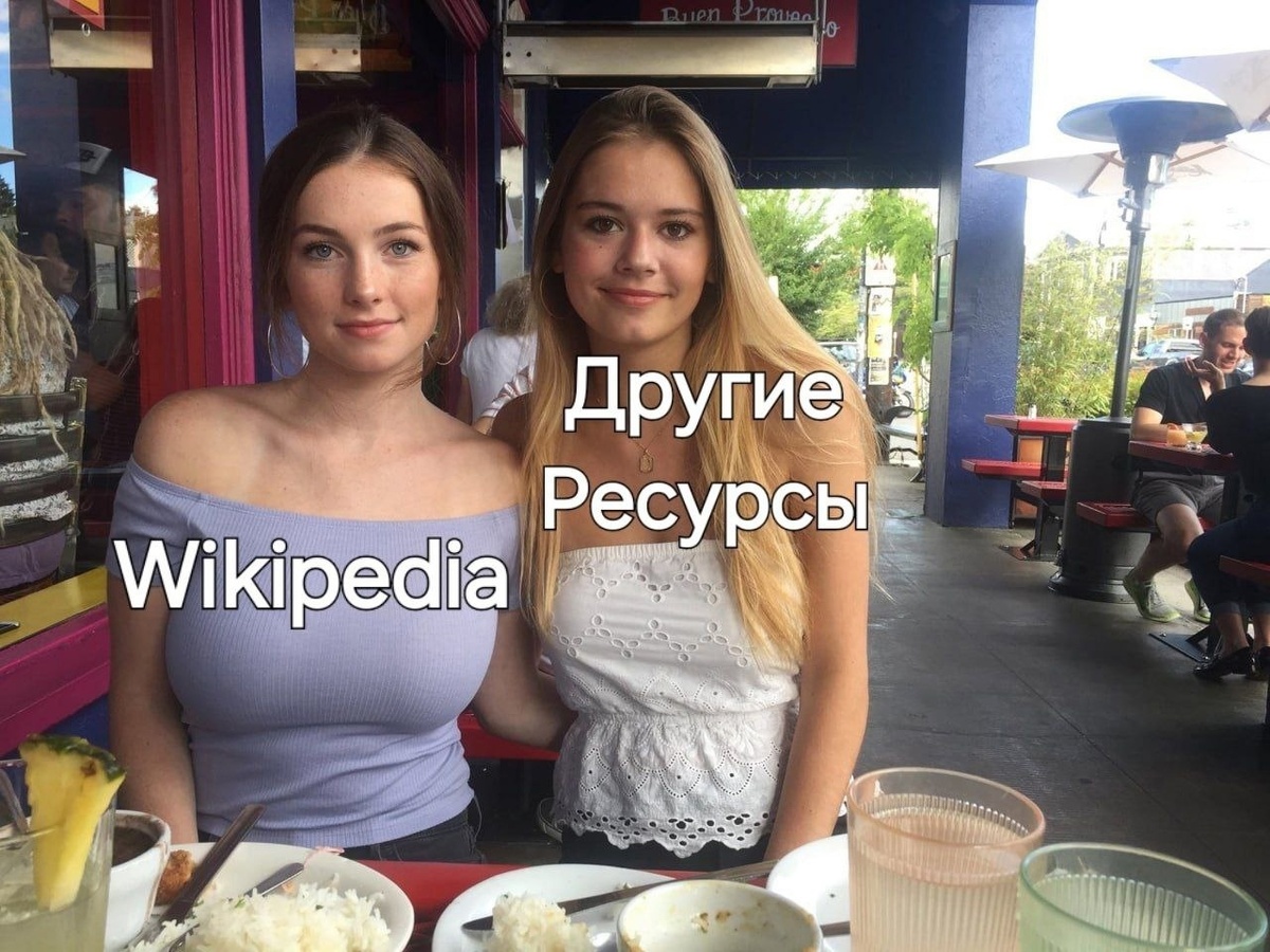 Итог работы подобных алгоритмов очевиден, когда понимаешь, что все подряд ссылаются на википедию.