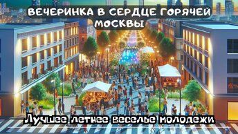 Вечеринка в сердце Горячей Москвы: Лучшее летнее веселье молодежи