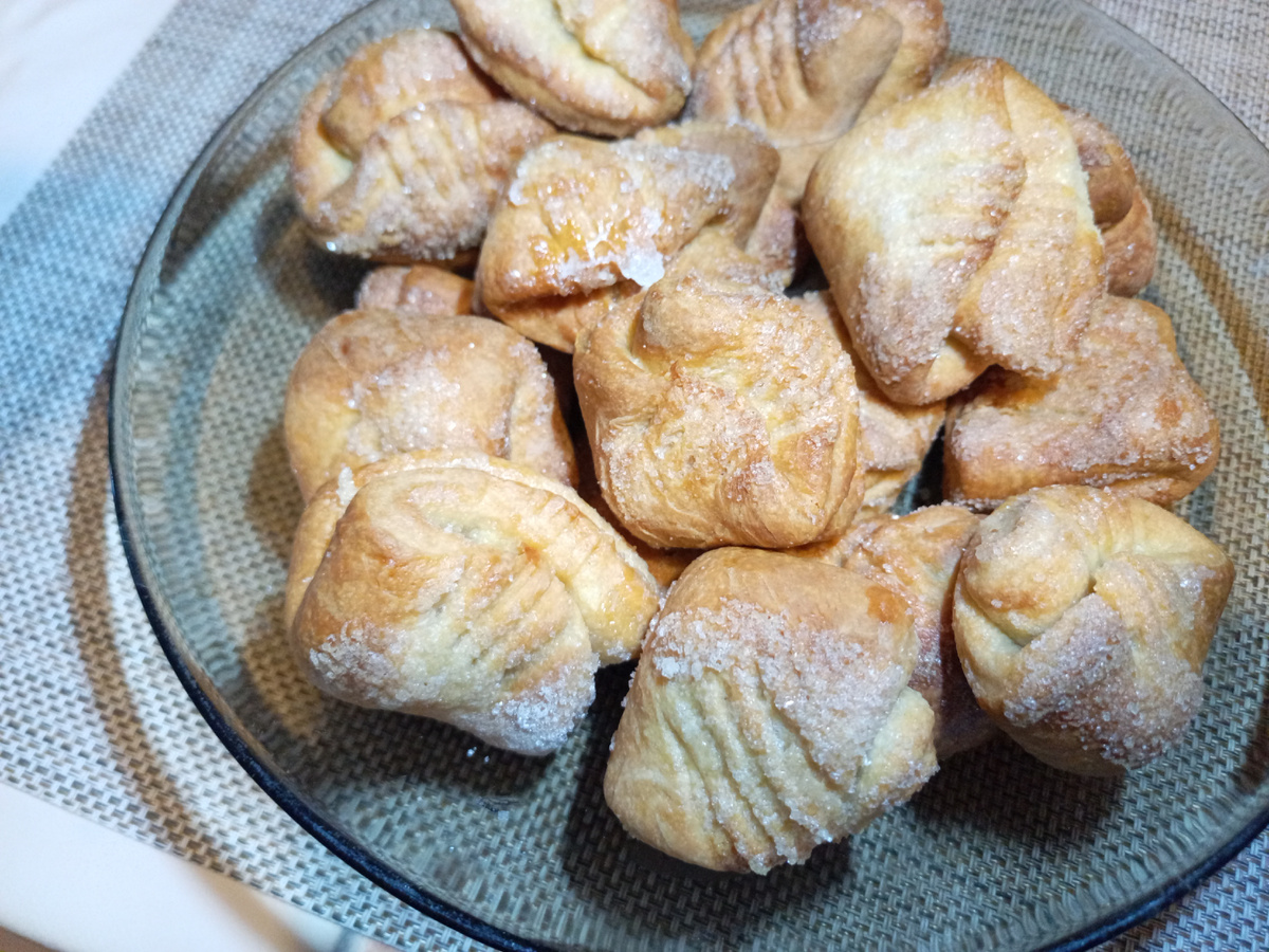 А это печенье "гусиные лапки".