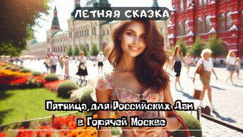 Летняя Сказка: Пятница для Российских Дам в Горячей Москве