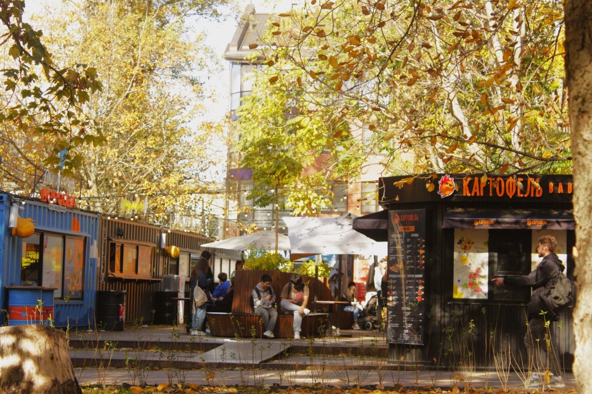 Центр Ростова-на-Дону, улица Пушкинская