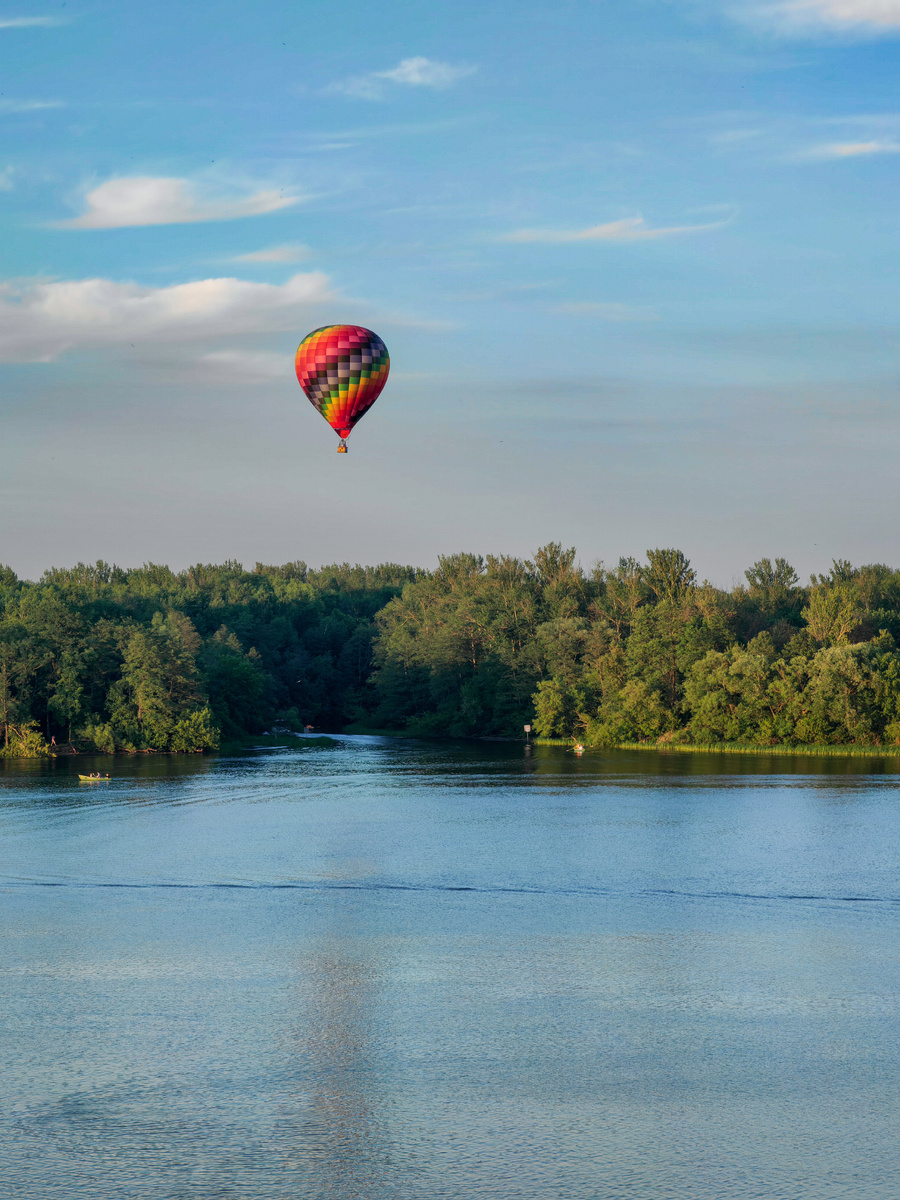 Тамбовское водохранилище. Вид на о. Эльдорадо
