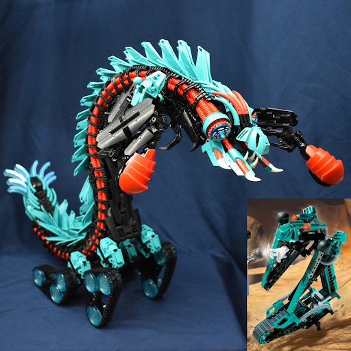 Mantis Tarakava. Автор: obsessionist_seth и креветка-богомол в реальной жизни