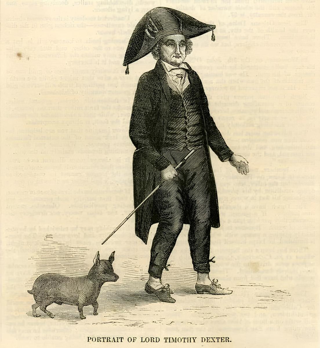 Портрет Тимоти Декстера