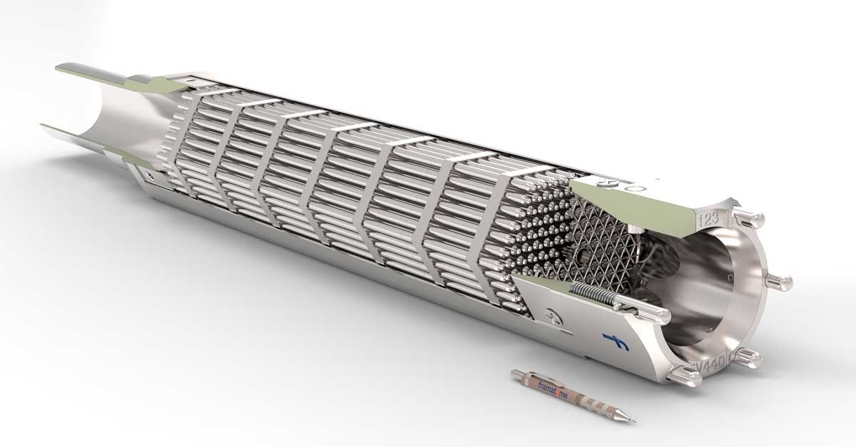    3D-модель ТВС французской Framatome для реакторов ВВЭР-440, , , Словацкая АЭС "Моховце" с четырьмя энергоблоками ВВЭР-440, Визуализация будущей ТВС Framatome для реактора ВВЭР-440,