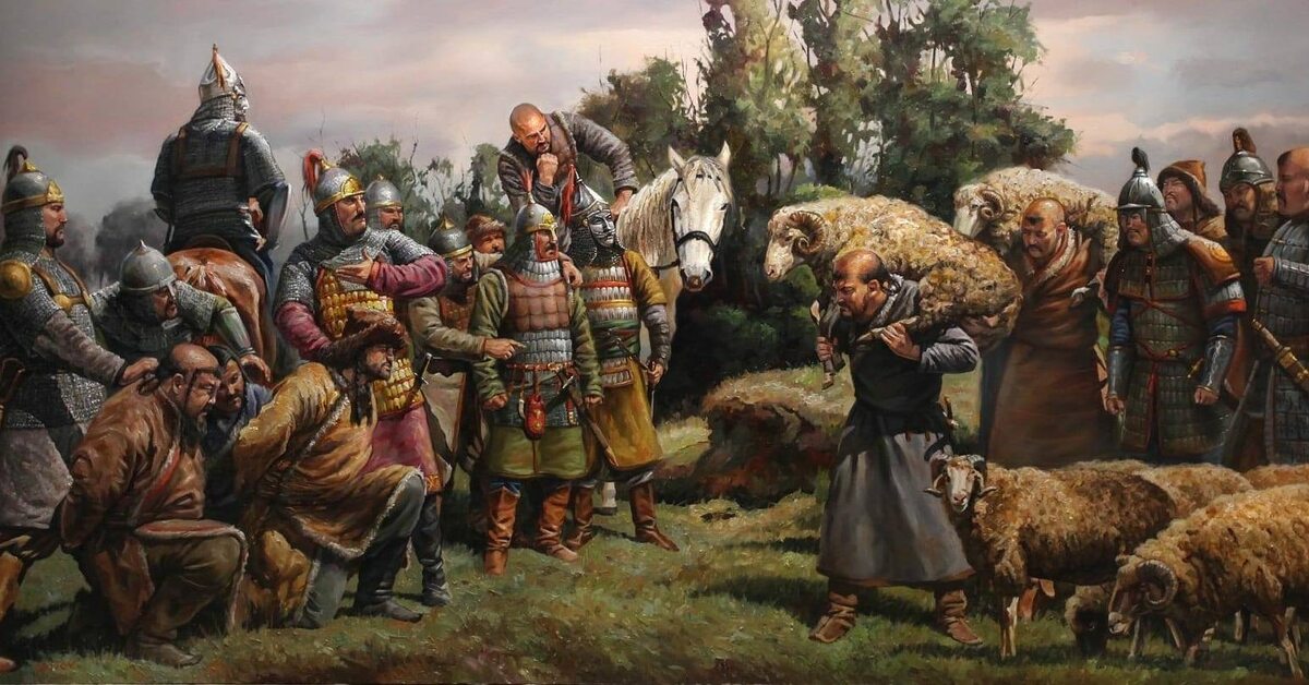 Битву также называют Бараньей и ниже будет рассказано, почему так. Художник: Мирослав Йотов