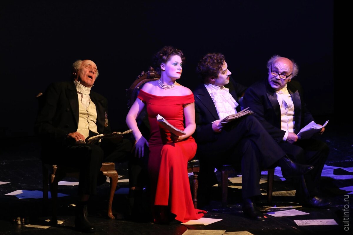 Сцена из первого действия, фото из официальной группы фестиваля вк
