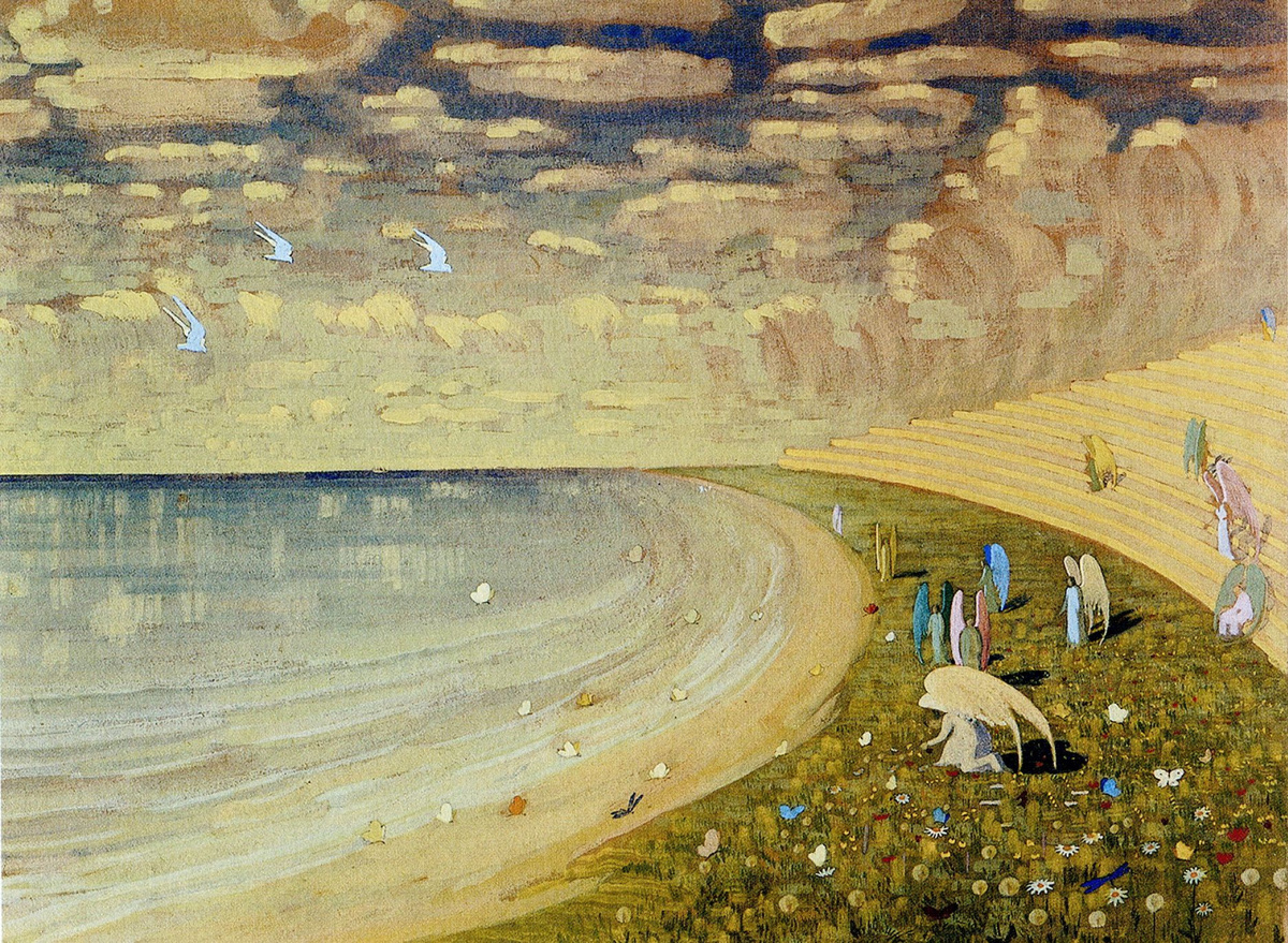 Микалоюс Константинас Чюрленис, «Рай», 1909