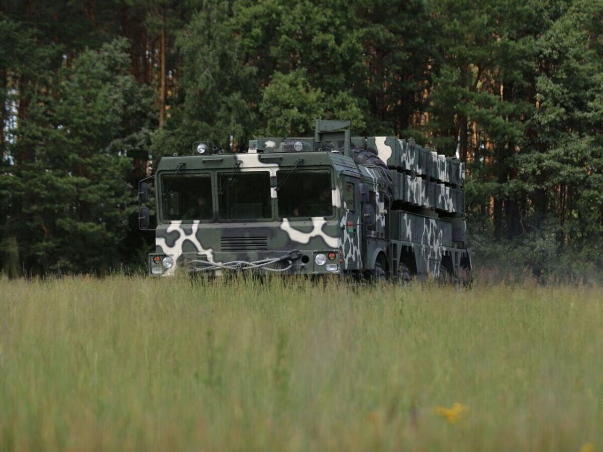    Дивизион РСЗО "Полонез" выполняет задачи по прикрытию участков государственной границы Белоруссии© Фото : Ваяр / Константин Белявский