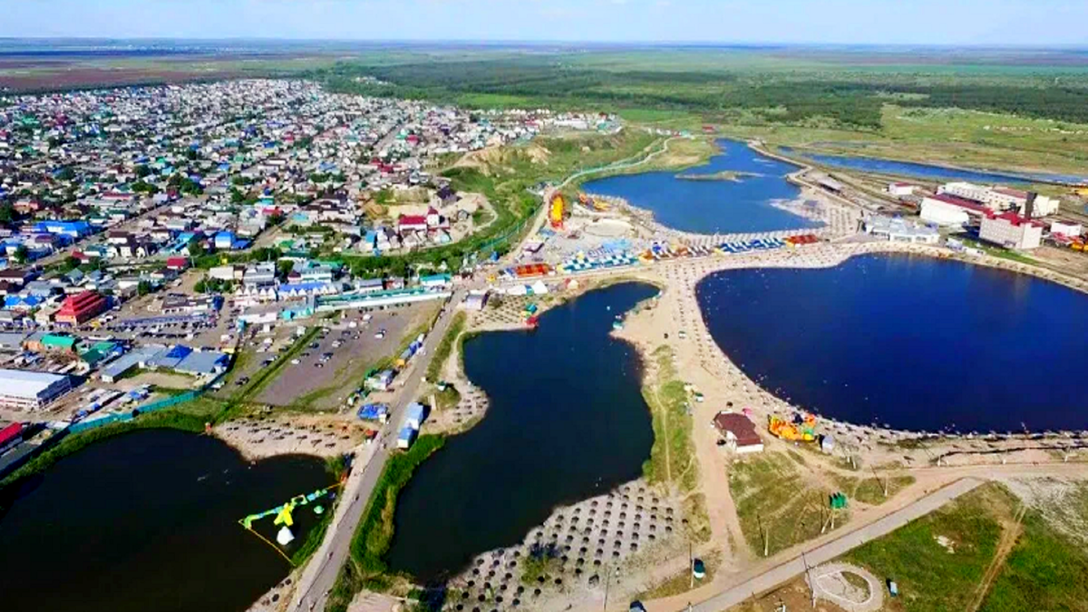 Озера Соль-Илецка.