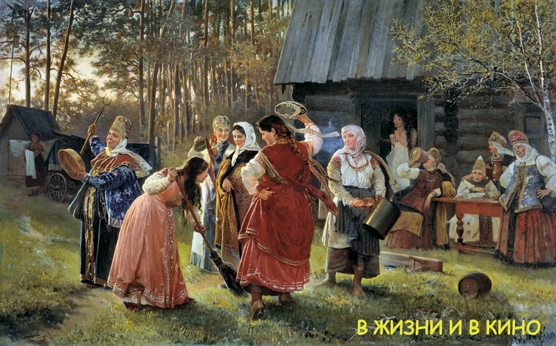 Алексей Корзухин. «Девичник». 1889 г. СПб, Государственный Русский музей. Общественное достояние