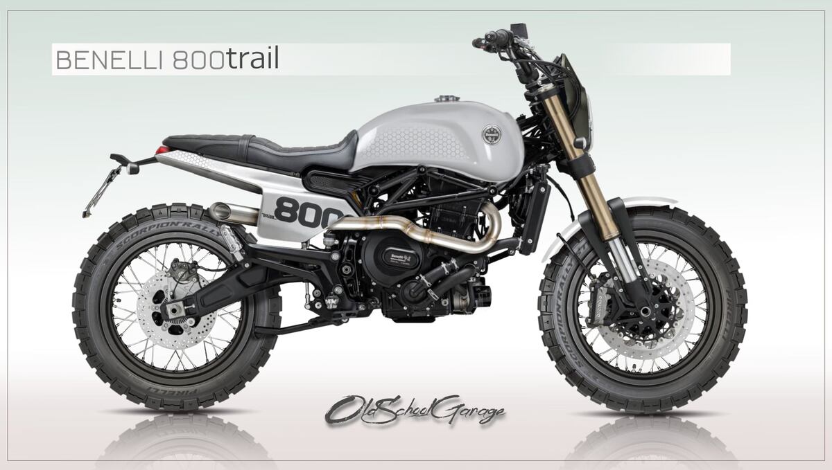 У Leoncino 800 Trail Роберто Тинта предлагает не только поменять бак и окантовку сиденья, но и заменить выпускную систему. Выглядит, скажем так, интересно. Но стало ли лучше?