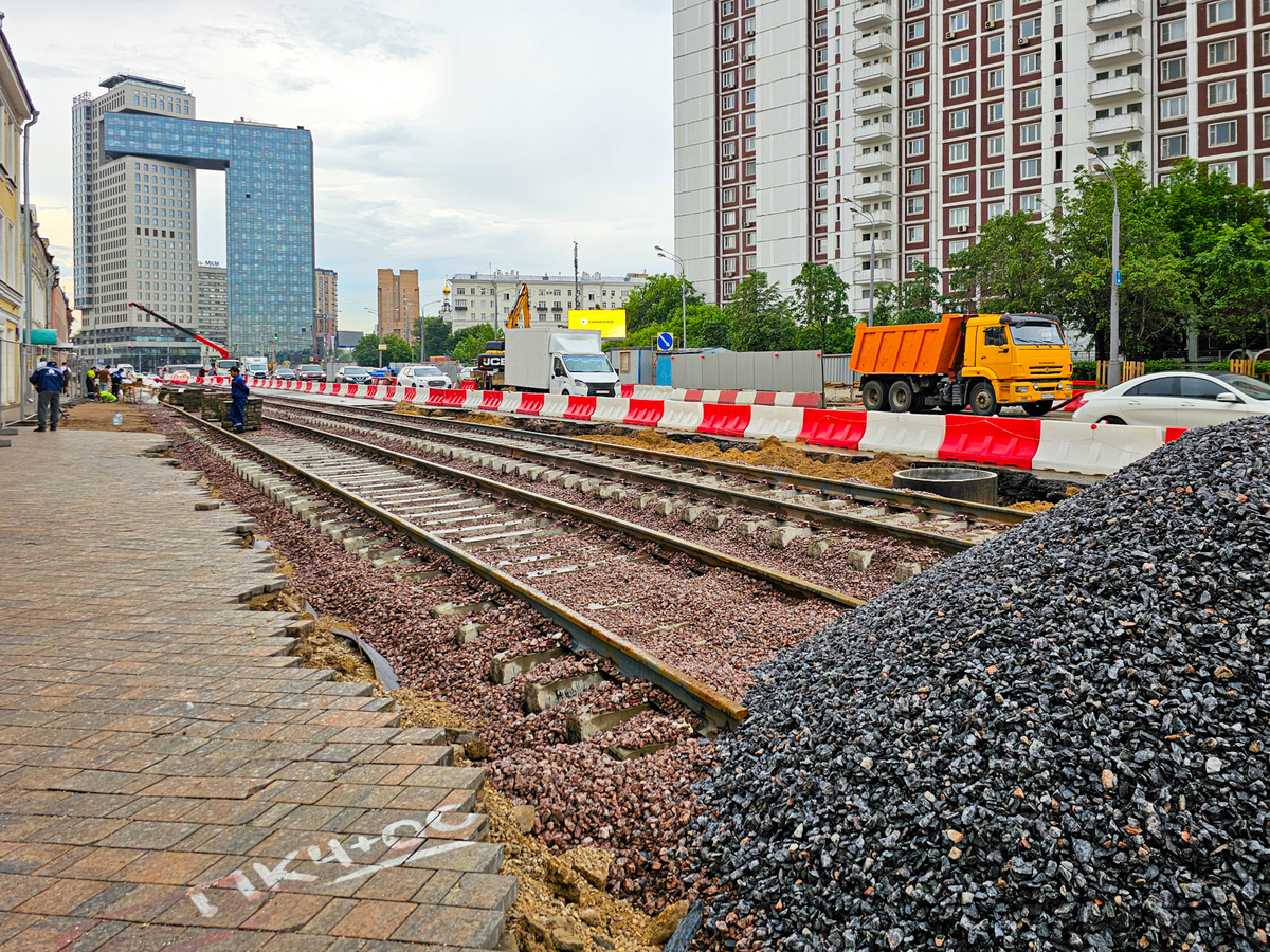 Москва. ЦАО. Улица Сергия Радонежского. Фото 06.06.2024