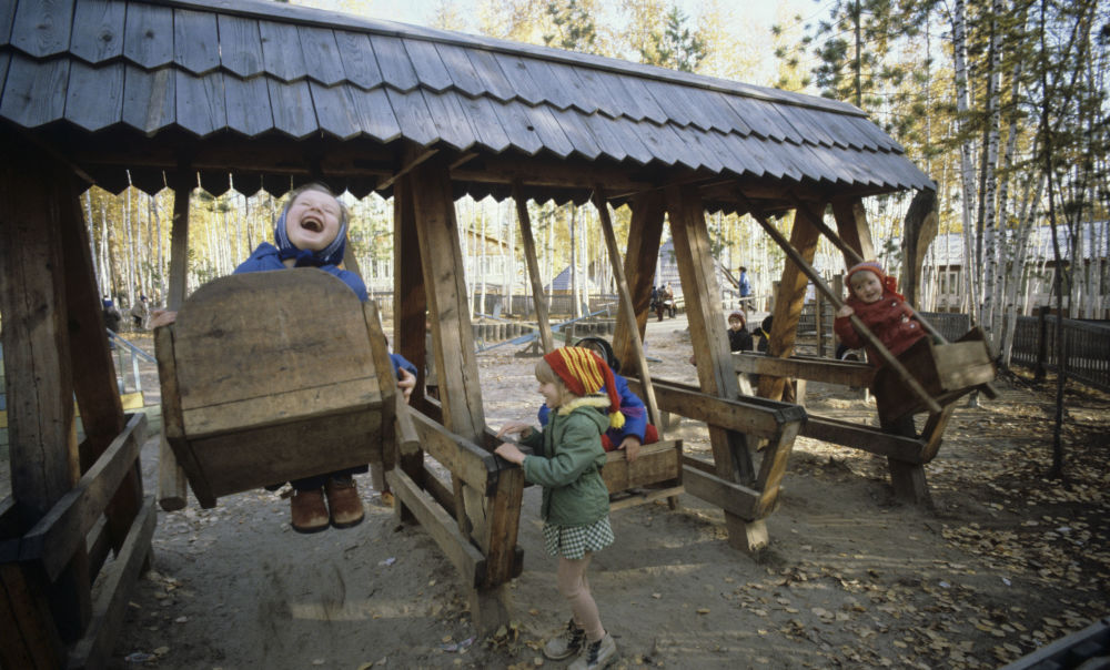 Детский сад поселка Кичера, 19874 год