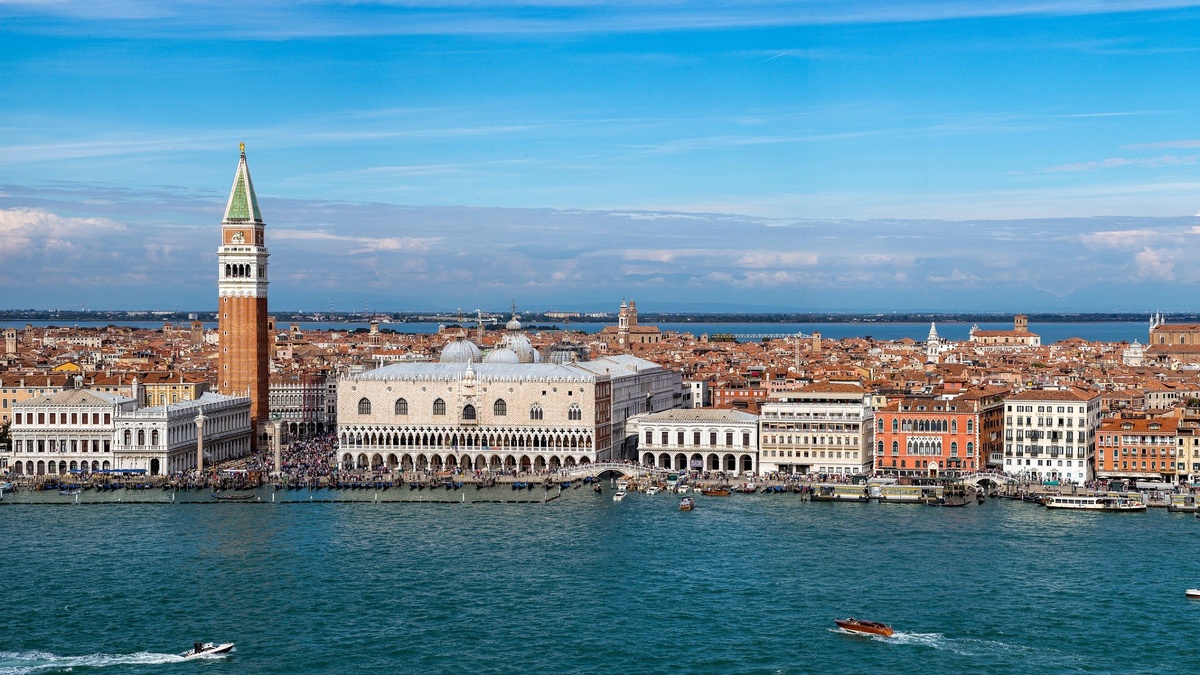 Венеция, вид на площадь Сан-Марко
