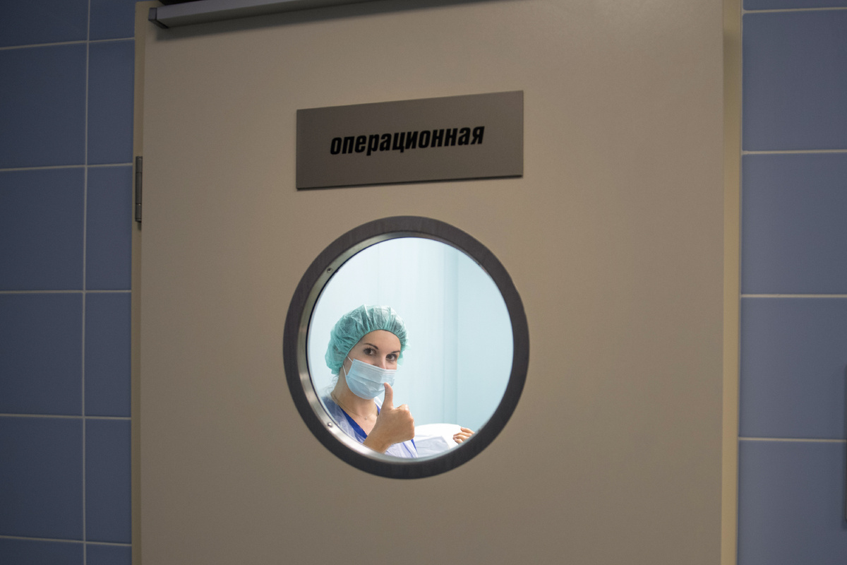 Зимина Наталья Николаевна в операционной