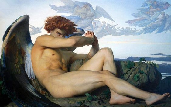 “Fallen Angel” by Alexandre Cabanel