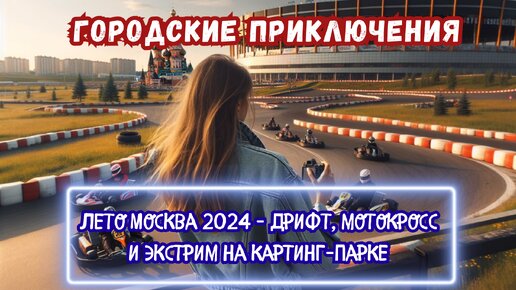 Городские приключения: Лето Москва 2024 - Дрифт, мотокросс и экстрим на картинг-парке