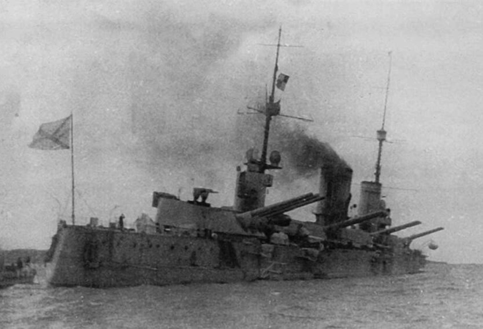 Линейный корабль «Петропавловск» во время Первой Мировой войны, 1916-1917 годы