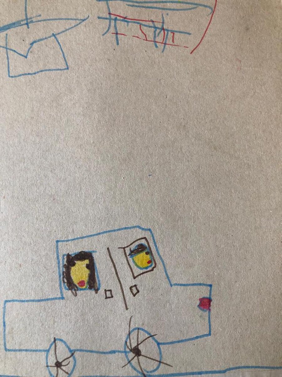 Надя Лихогруд📷Детский рисунок Нади Лихогруд