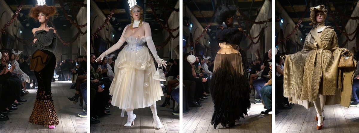 Легендарный показ Maison Margiela на Неделе высокой моды в Париже